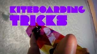 Basic kiteboarding tricks. 4. High jump with grab