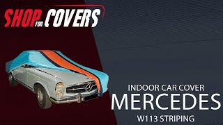 Mercedes-Benz SL-Class (W113 Pagode) 1963-1971 Gulf Design special indoor car cover screenshot 5