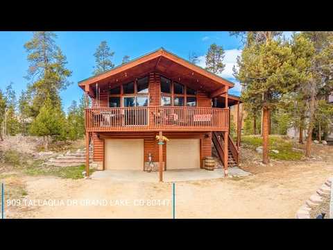 909 Tallaqua Dr, Grand Lake, CO home video tour