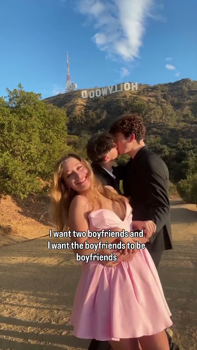 I want TWO BOYFRIENDS ❤️💕😱 ​⁠@svandyloveshorts #boyfriend #couple #shock
