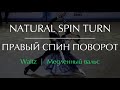 Natural Spin Turn in Waltz | Правый спин поворот в Медленном вальсе