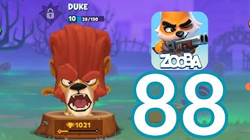 Zooba: Zoo Battle Arena - Gameplay Walkthrough Part 88 - Duke And Shelly (iOS, Android)