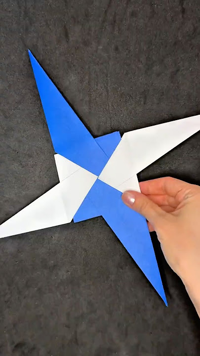 How to make a boomerang out of paper, ninja boomerang tutorial, epic ninja boomerang.