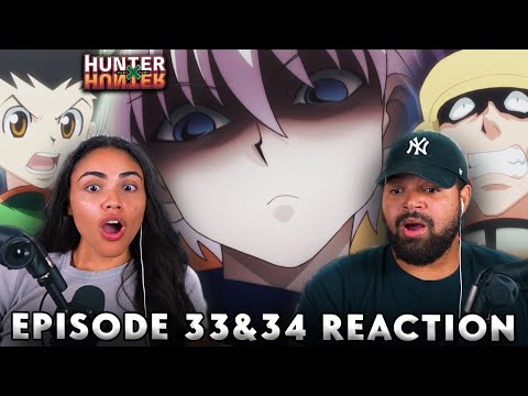 KILLUA DOES NOT PLAY AROUND! Hunter x Hunter Episode 33-34 REACTION!