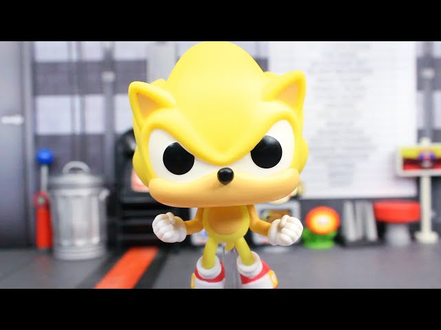 Funko Pop Games Sonic The Hedgehog - Super Sonic First Appearance 877 (sdcc  2022) (glows In The Dark)