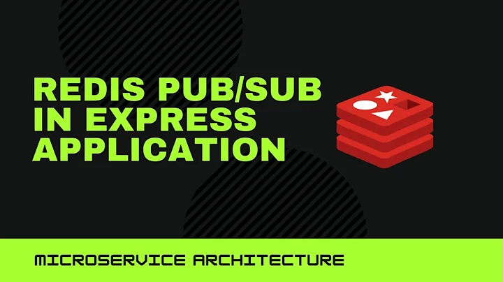 Integrate Redis PUB/SUB in express.
