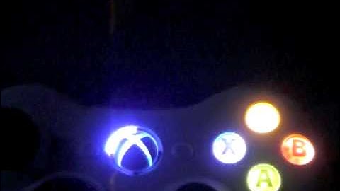 Xbox 360 Wireless Controller Light LED Mod - ABXY RING OF LIGHT DOME Custom Light Up -