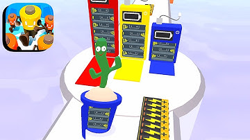 Battery Run 3D - All Levels Gameplay Android,ios (Levels 200-204)