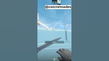 NUKE SECRET MOLY FROM T OUTSIDE #csecretnades #nuke #cs2 #utils