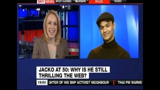 Anthony King On Skynews, Bbc News, Channel 4, Channel 5 Michael Jackson Media Interviews