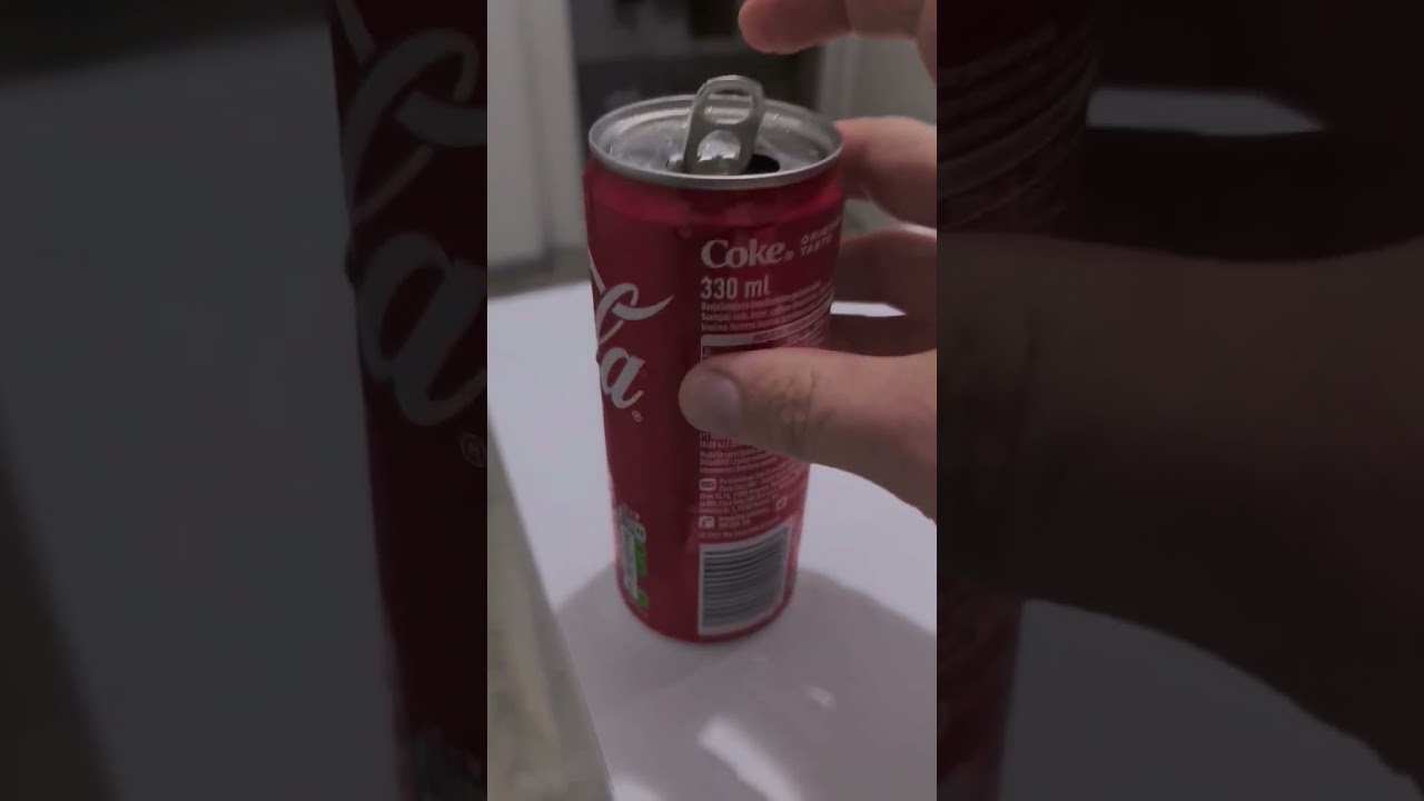 Epic coca-cola can opening challenge!