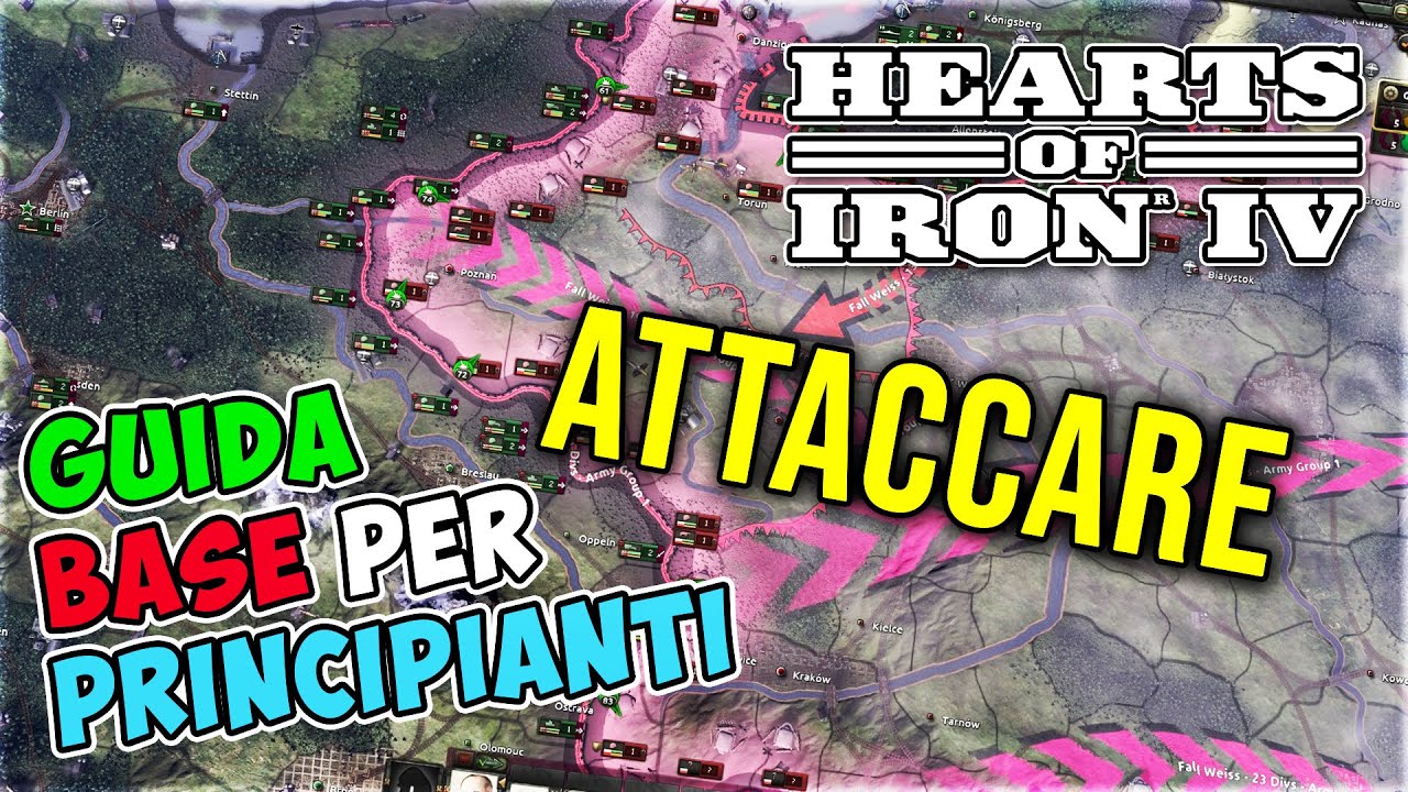 Come ATTACCARE su Hearts of Iron 4 || Tutorial - YouTube