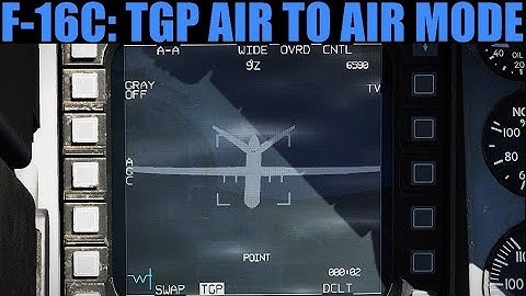 F-16C Viper: TPOD TGP Air To Air Mode Tutorial | DCS WORLD