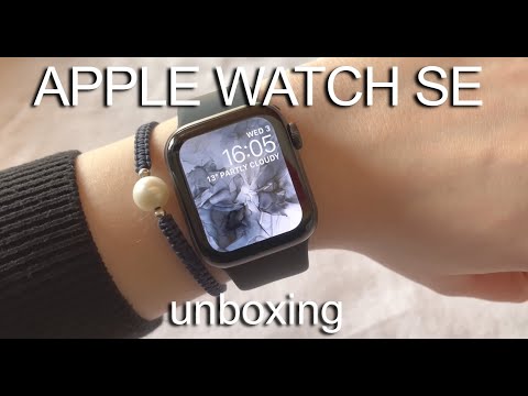 APPLE WATCH SE 40MM (gps + cellular) UNBOXING : My first Apple Watch