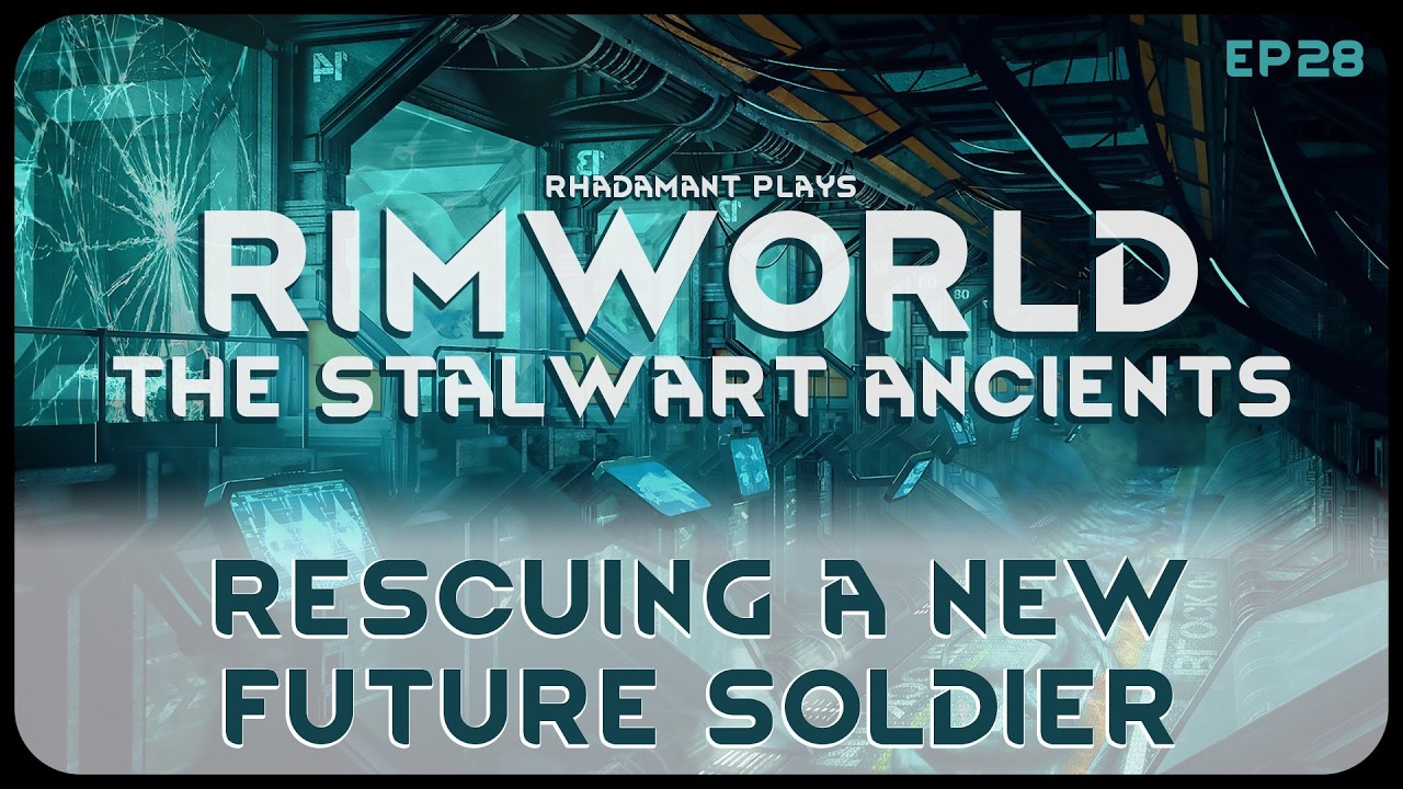 Rescuing a New Future Soldier in The Stalwart Ancients - RimWorld Ancient Gene Lab // EP28