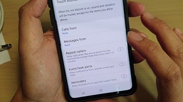 Galaxy S10 / S10+: How to Allow Exception With Do Not Disturb