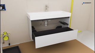 Geberit One Washbasin & Furniture - Installation