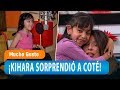 La pequeña Kihara cumplió su sueño y sorprendió a Coté - Mucho Gusto