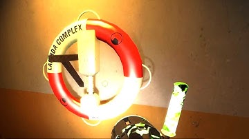 Necro-Patched Coolant Tank 02 Nuclear Fuel Rod Storage | Lambda Core Black Mesa Half-Life Remake