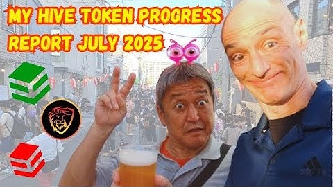 How Much Did My Hive Blockchain Tokens Grow Last Month?