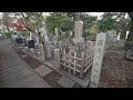 Evening walk to Hachiko's tomb・4K HDR