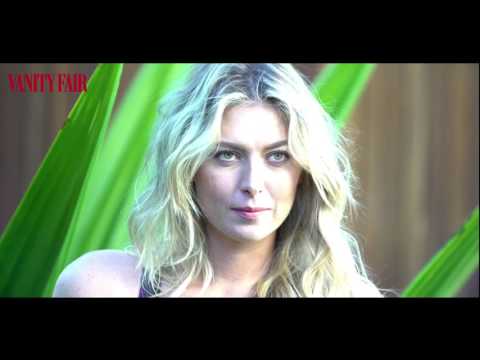 Sharapova - Vanity Fair Shoot 2017 BTS HD