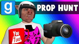 Gmod Prop Hunt Funny Moments  Vlogging at YouTurd HQ! (Garry's Mod)