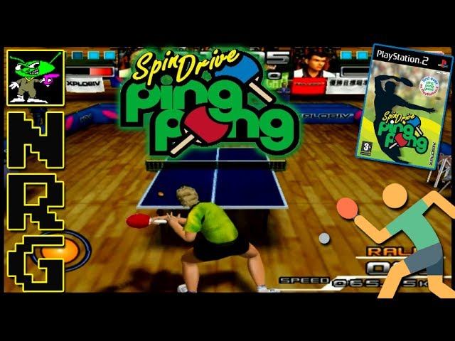 Jeu Spin Drive Ping Pong – Roland Garros 2003 / Perfect Ace 2 / Smash Court (PS2, Bon état)