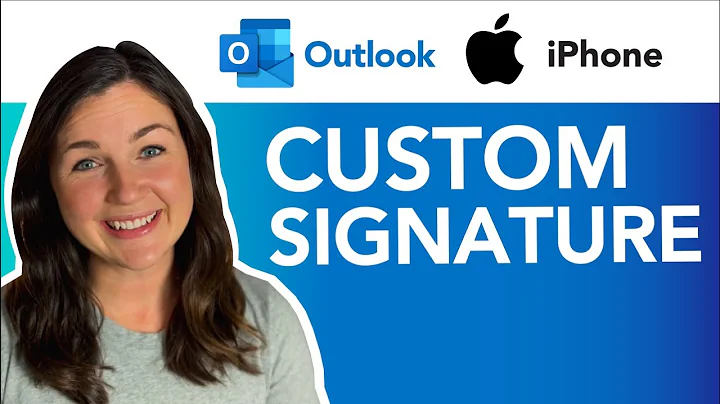 How to Customize your Email Signature in Outlook on Your iPhone or iPad