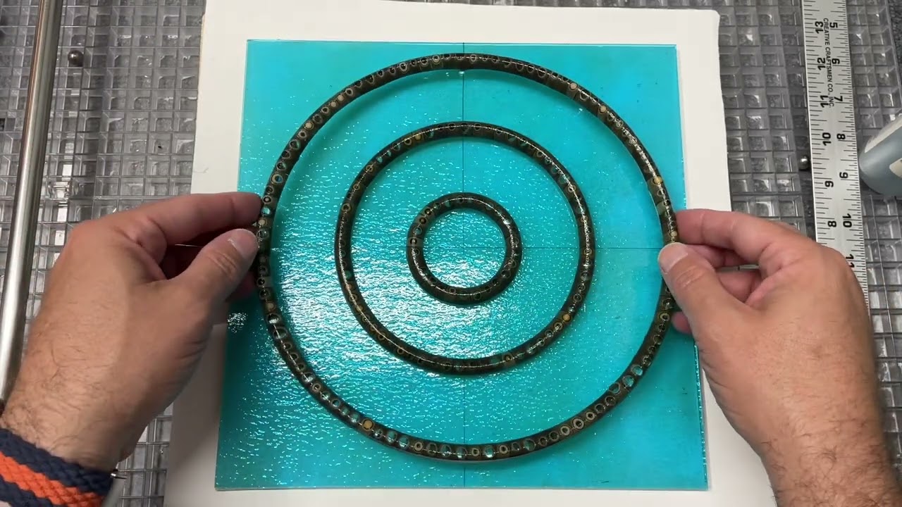 UsIng Glass Fusing Molds To Maake Kiln Formed Bracelets.