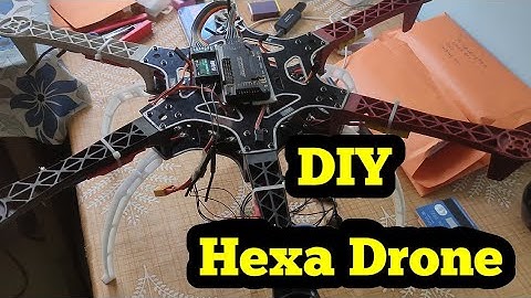 Build Hexacopter drone at home  in 15min 🔥🔥 || drone || apm2.8 ||Hitech Robo