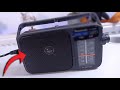 Panasonic Portable AM - Demo and Review - Unboxing
