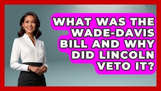 What Was The Wade-Davis Bill And Why Did Lincoln Veto It? - The Civil War Nerds