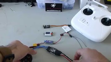 How to do ESC throttle range calibration on a DJI DT7 DR16 Radio System