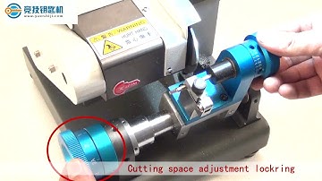 JingJi F1 Tibbe type key cutting machine for Ford and Jaguar vehicles