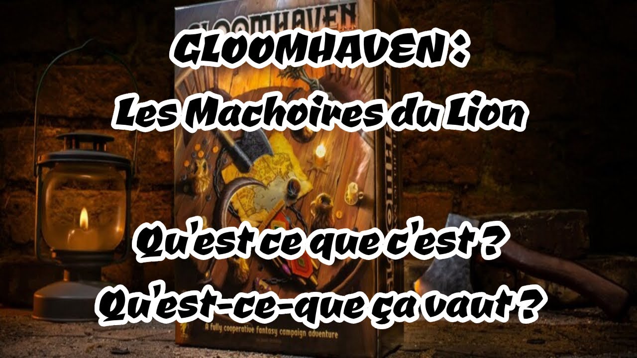 Insert Gloomhaven - Les Mâchoires du Lion