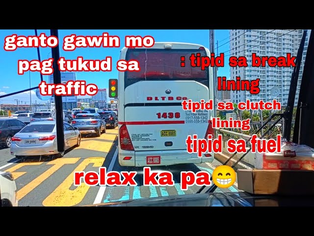 Sky Way tukud ang traffic | Buhay bus Driver class=