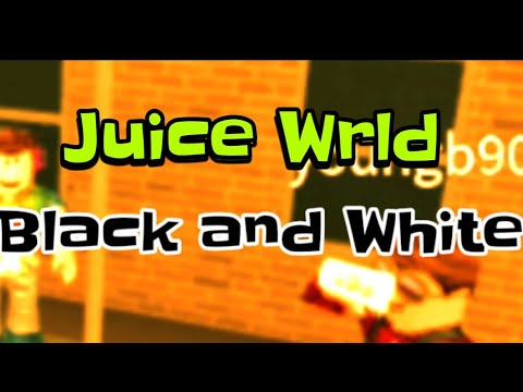 Juice Wrld Black And White Official Roblox Music Video By Youngboyzgaming - juice wrld stay high roblox song id code official audio youtube