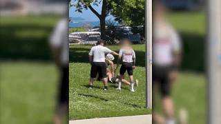 Video shows violent confrontation between cyclists near Lakefront Trail
