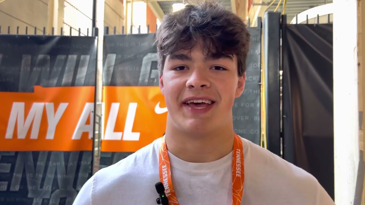 Tennessee Football: Nathan Robinson recaps Vols Junior day