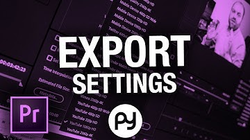 How to find the Best Export Settings in Premiere Pro for YouTube, Facebook, Twitter & Vimeo