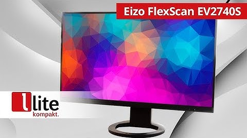 Eizo FlexScan EV2740S: Brilliant 4K sharpness for the modern home office
