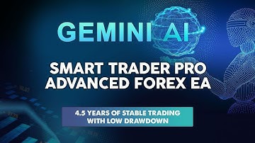 GEMINI AI SMART TRADER PRO EA V2 MT4 | Powerful AI Forex Trading Robot