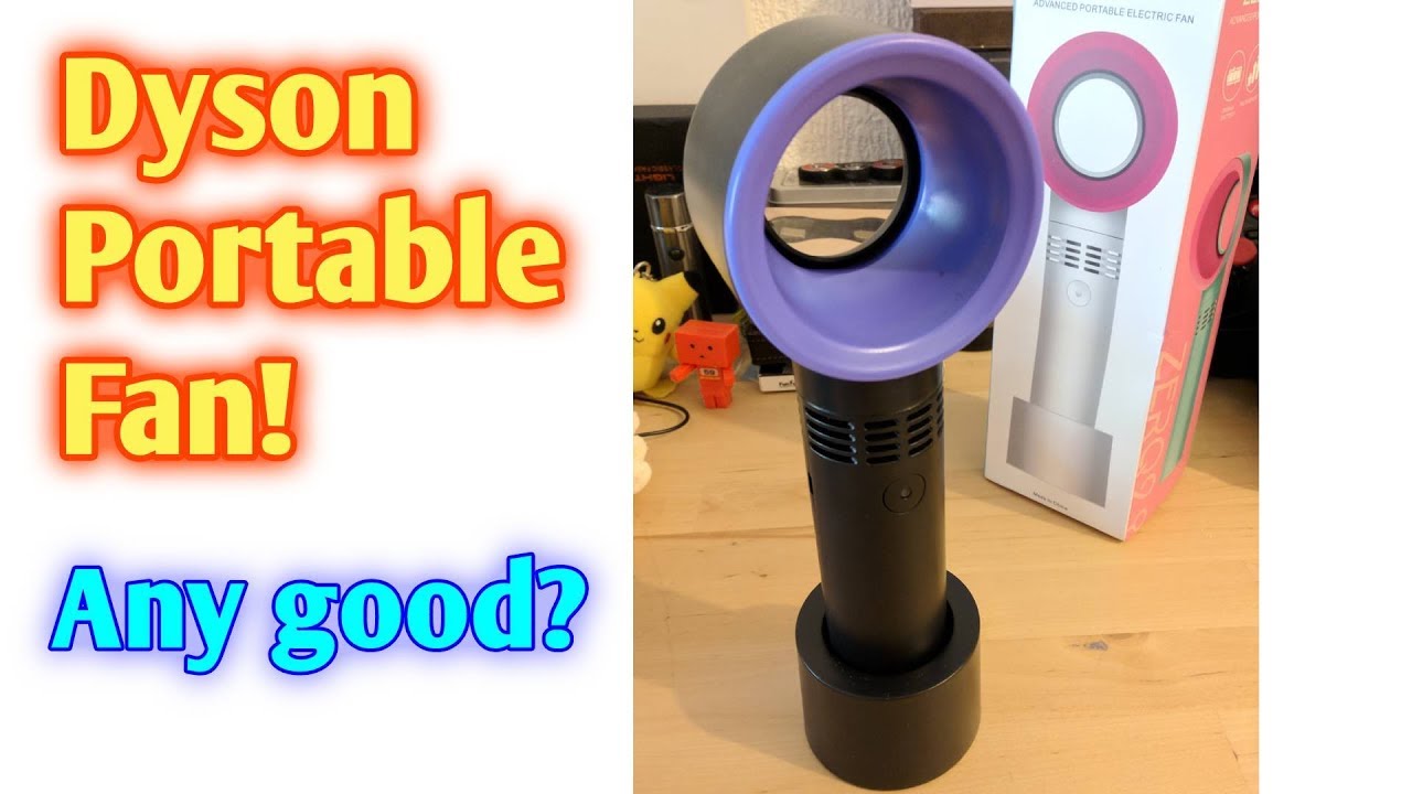 Dyson style Portable Fan $6! and review - YouTube