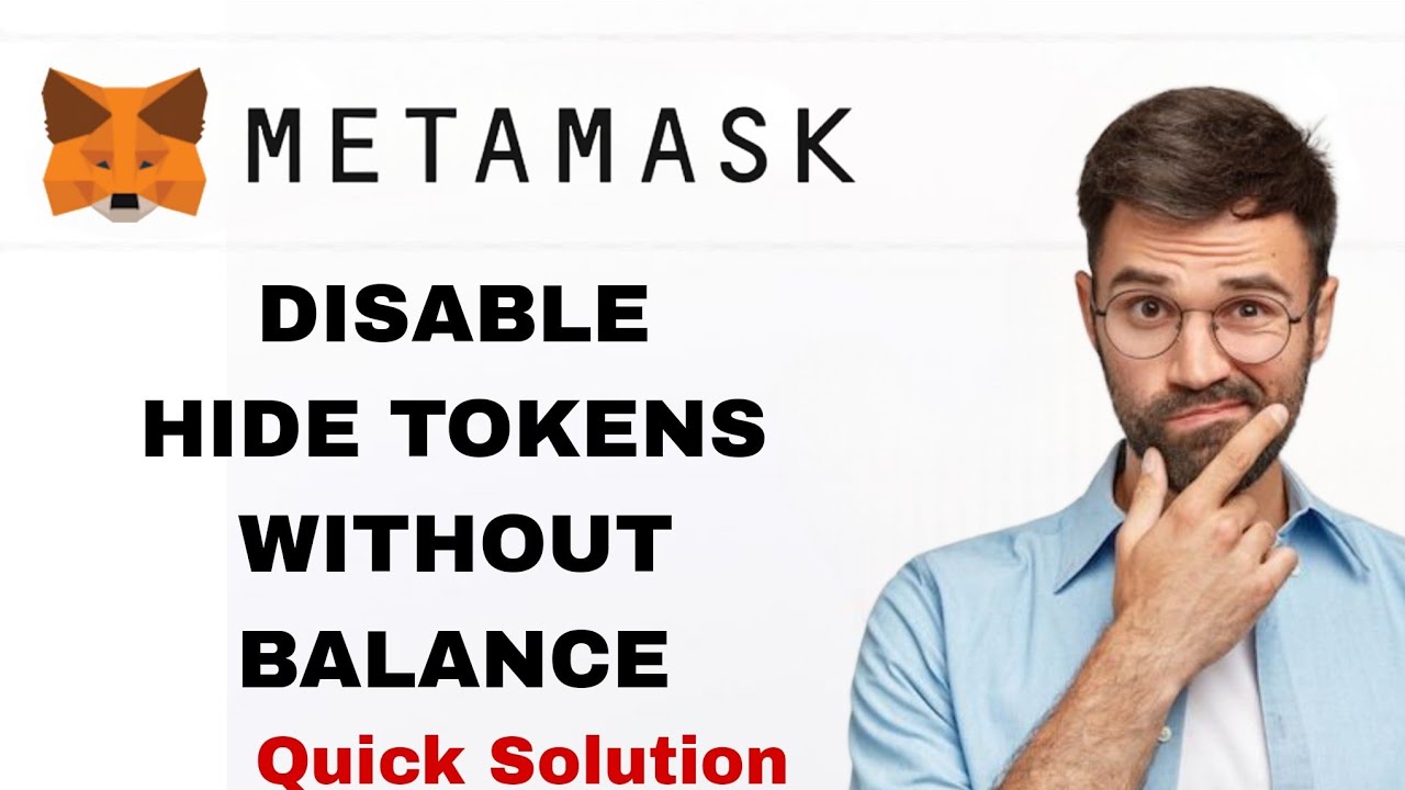 Disable Token How To Disable Hide Tokens Without Balance On MetaMask App | Step By ...