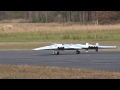 YB-49 with 8 50mm EDFs II: Third flight and first successful landing