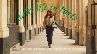 spring in Paris | come shopping with me, favourite cafe's, must see galleries & bakeries