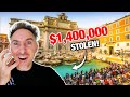 The biggest coin theft in history  rome italy 