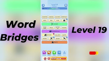 🎮 Word Bridges Level 19 Answers | SolutionGuruji 🧠✨