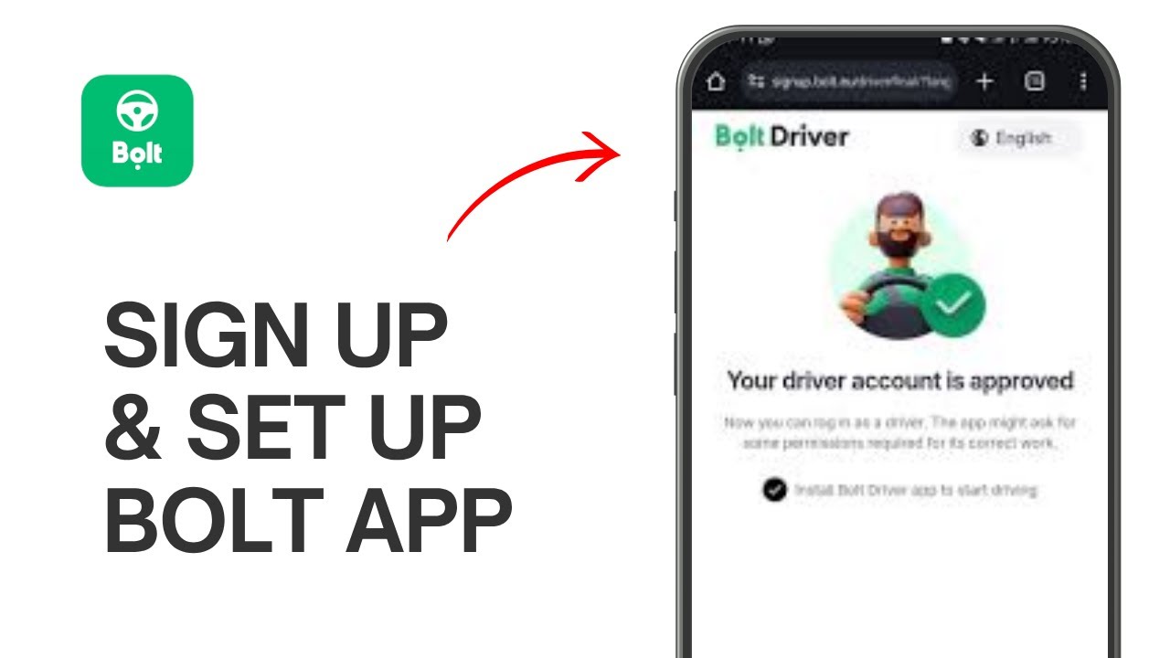How to Sign up & Set up Bolt App - YouTube